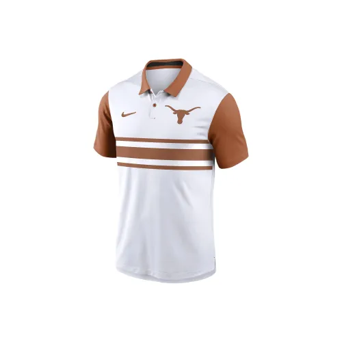 nike Dri Fit COLLEGE Texas Longhorns Primetime Campus Vapor Polo Мужской Белый