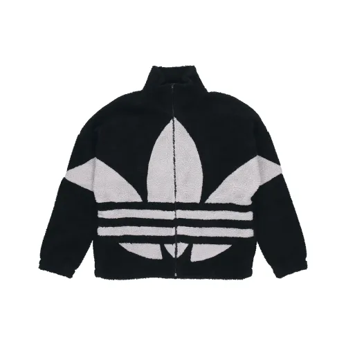 Adidas Originals Шерпа Куртка Унисекс Черная