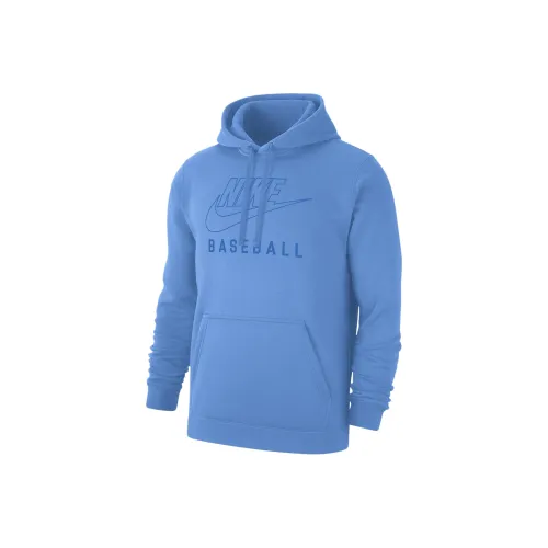 Толстовка Nike SwooshClub Мужская Университетский Синий