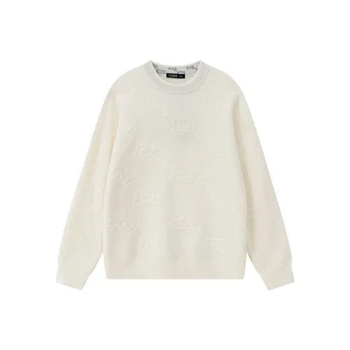 CAISEDI Белый Мужской Свитеры