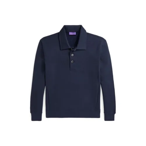 Ralph Lauren Purple Label Поло Мужское Темно-синий