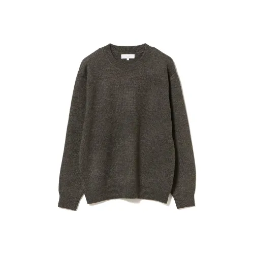 BEAMS Свитер Мужской Угольный Серый