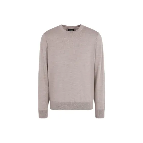 GIORGIO ARMANI Свитер Мужской Светлый Умбра