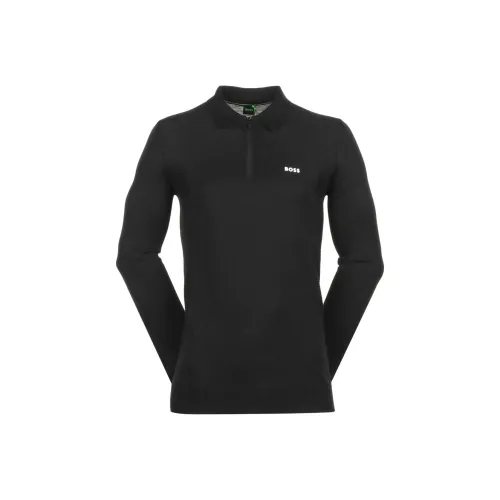 Hugo Boss Поло Мужское Черное