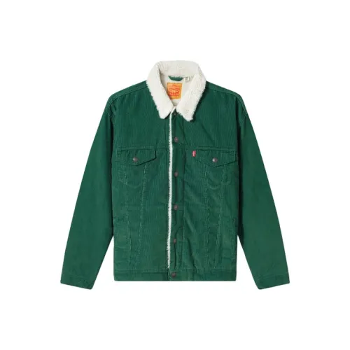 Levis Зеленый Мужской Куртки