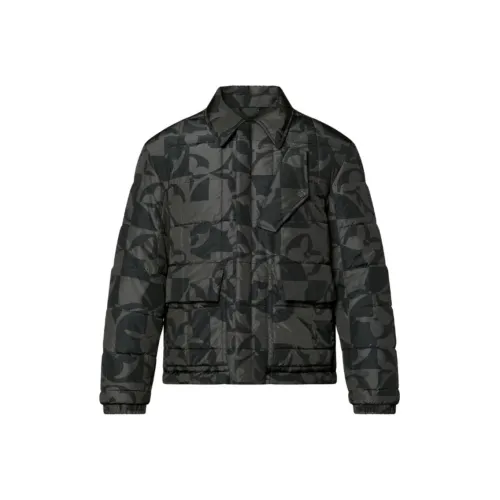 LOUIS VUITTON SS22 Куртки и Пальто Мужской Угольный Серый