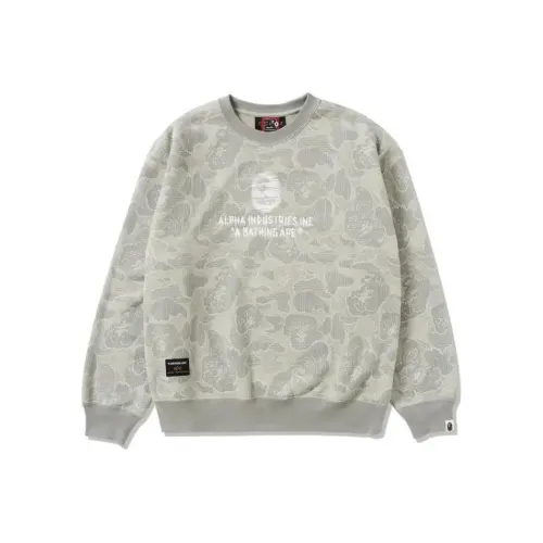 A BATHING APE x Alpha Industries Свитер Мужской
