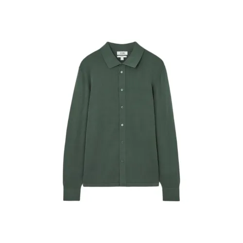 COS Темно-зеленый Мужской Трикотаж