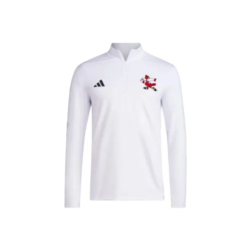 Adidas 1 2 ZIP GOLF Толстовка Мужской Белый