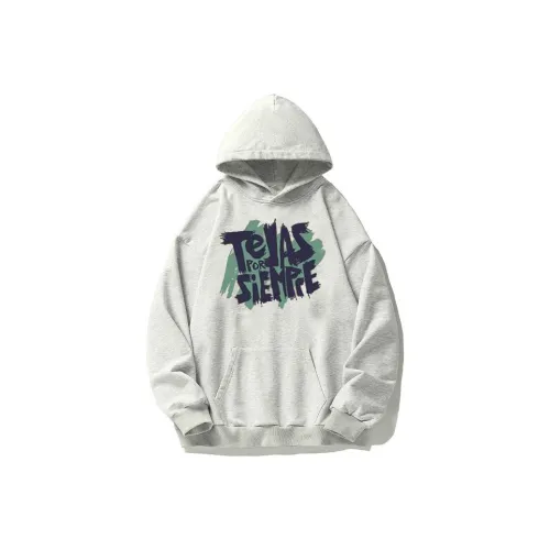 M MAICCO Свитшот Унисекс Белый Серый