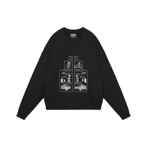Cav Empt FW24 Свитшот Мужской Черный
