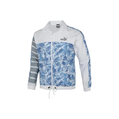 PUMA Mountain Aop Белый Мужской Куртки
