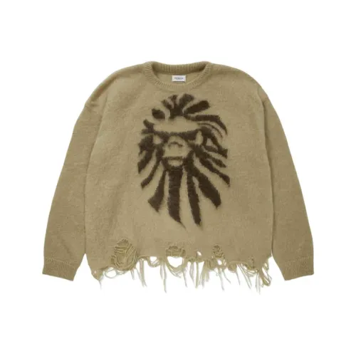 BAPE BLACK Бежевый Желтый BGX Мужские Свитера
