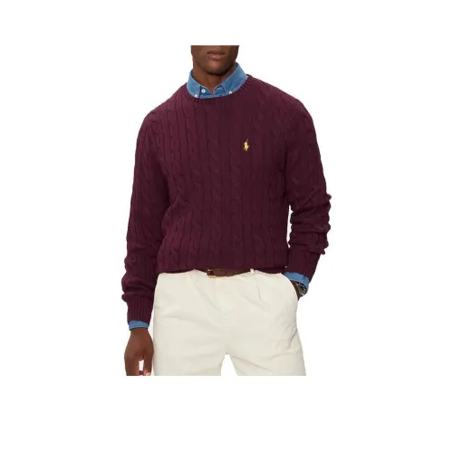 Polo Ralph Lauren Свитер Мужской Темно-Красный