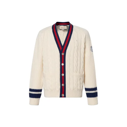 GUCCI Экрю Мужские Свитера