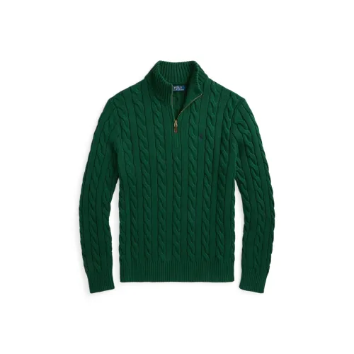 Polo Ralph Lauren FW24 Трикотаж Мужской Винтаж Сосновый