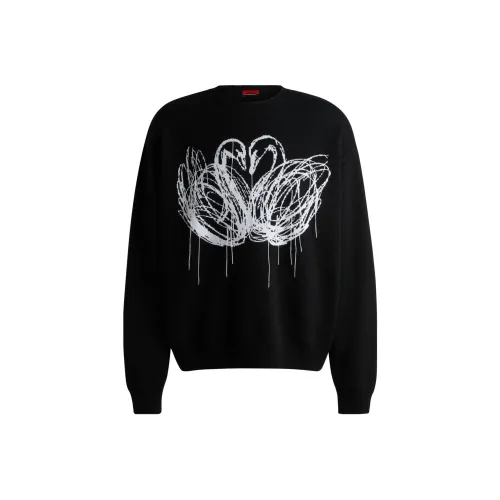 Hugo Boss X LES BENJAMINS Трикотаж Мужской Черный