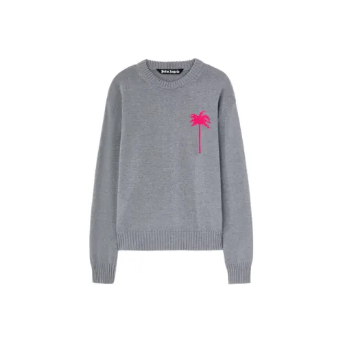 Palm Angels Серые Мужские Свитера