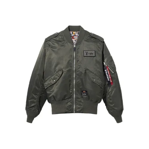 Alpha Industries Зеленая Унисекс Куртка