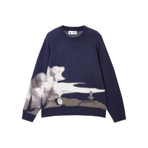 JACK JONES· Свитер Мужской Темно-Морской Синий