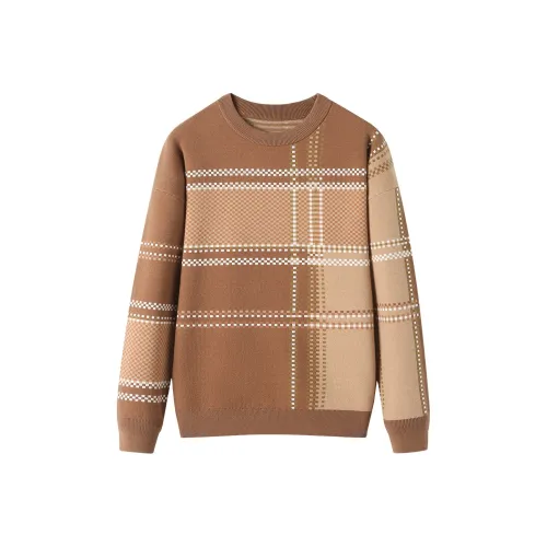 H YXIANG Трикотаж Мужской Классический CAMEL