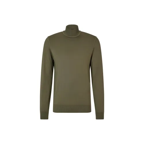 Hugo Boss Зеленые Мужские Свитера
