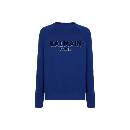 Balmain Hair Синий Мужской Свитшот