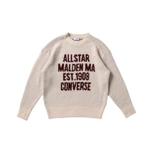 Конверс Сливочный Унисекс Свитеры