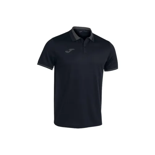 Joma Мужская черная поло