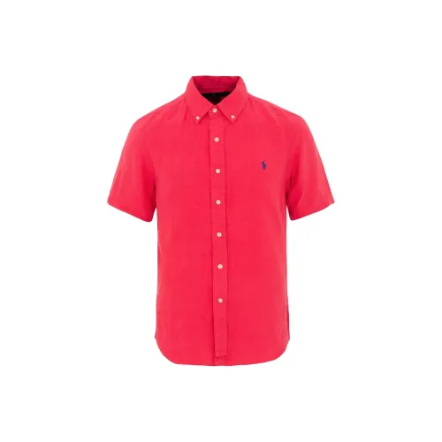 Polo Ralph Lauren SS24 Рубашка Мужская Красная