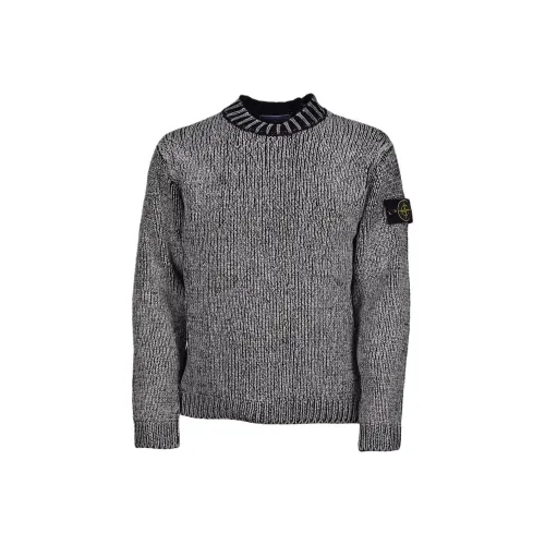 STONE ISLAND Свитер Мужской Черный