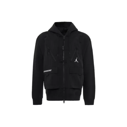 JORDAN BRAN Черные Мужские Куртки