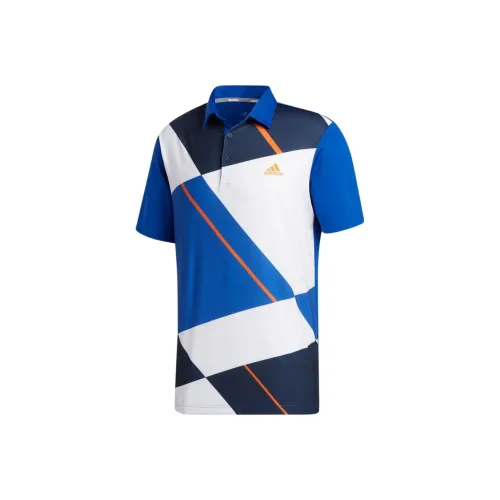 Adidas Ultimate365COLORBLOCK Поло Мужское Blue