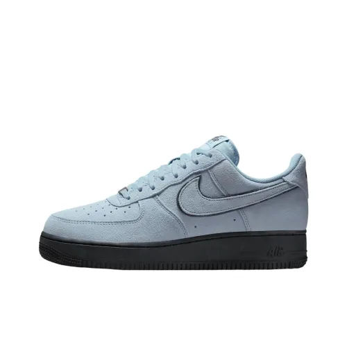 Nike Air FORCE 1 Slip-on Устойчивый к истиранию Низкий Топ Скейтбординг Кроссовки Унисекс Синий
