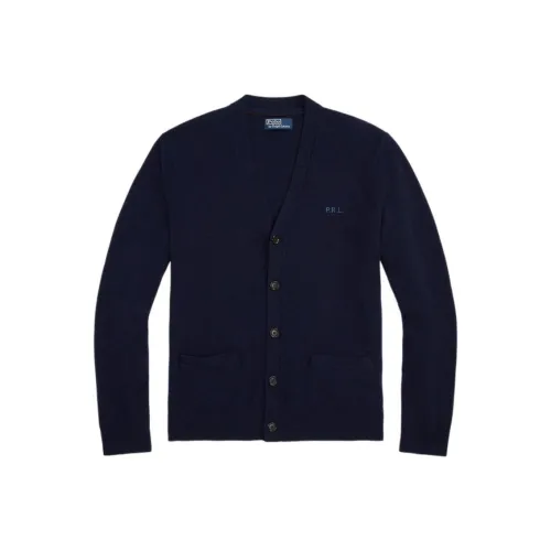 Polo Ralph Lauren FW24 Трикотаж Мужской Темно-синий