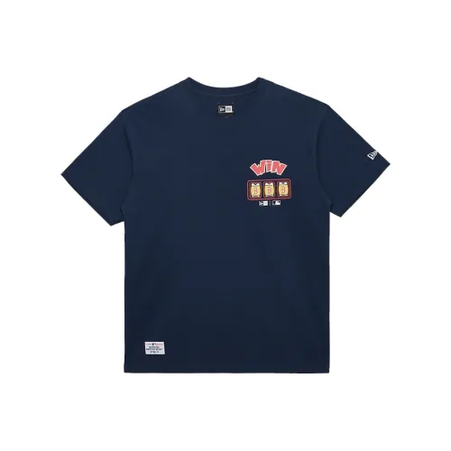 New Era T-Shirt Унисекс Темно-синий
