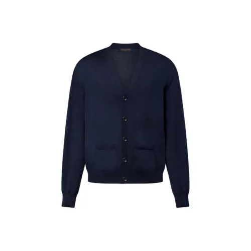 LOUIS VUITTON FW24 Трикотаж Мужской Темно-синий