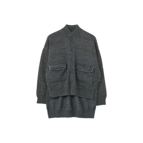 Yohji Yamamoto Серые Мужские Свитера