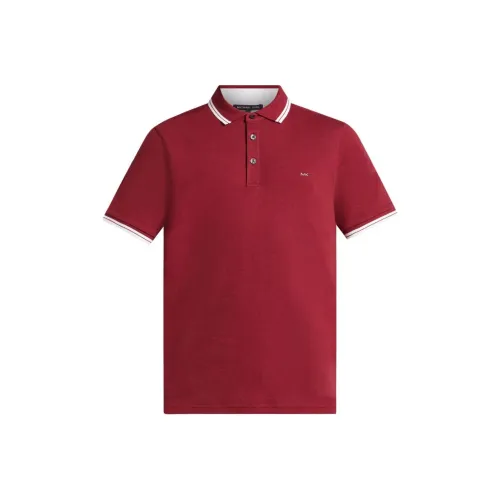 MICHAEL KORS FW24 Поло Мужское Бордовый