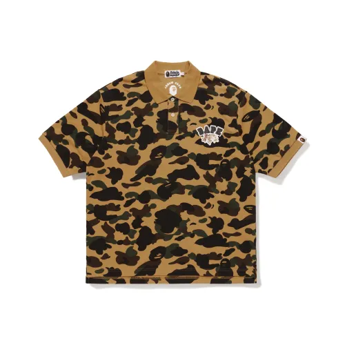 A BATHING APE Ma Siwei Collaboration Коричневый Унисекс Поло