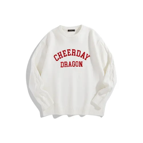 PEACEBIRD MEN Свитер Унисекс Белый