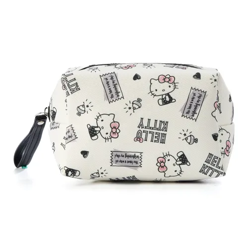 Sanrio Hello Kitty Холст Косметичка Женская Черная