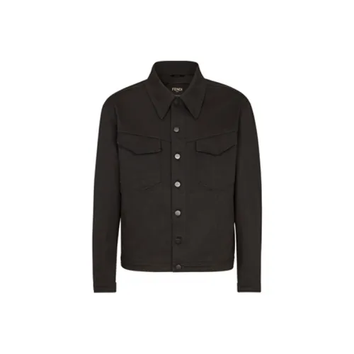 FENDI Куртки и Пальто Мужской Черный