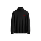 Черный (с флисовой подкладкой и утепленный)