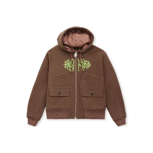 Brain Dead Пилот Куртка Мужская Коричневая