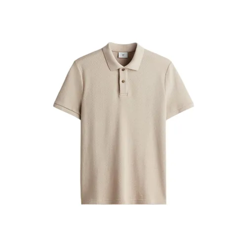 H&M Бежевый Мужской Поло