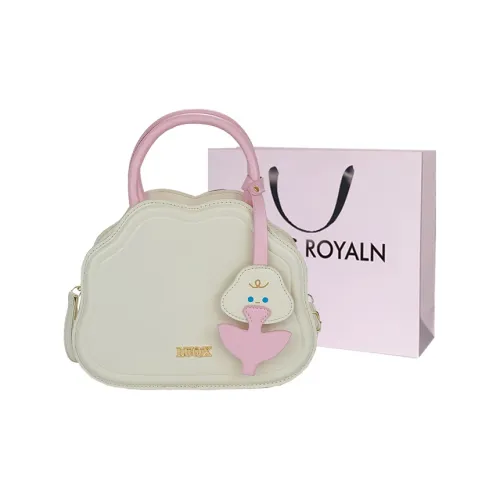 LOUIS ROYALN ПУ (полиуретан) Одно плечо Сумка Унисекс Белый Розовый