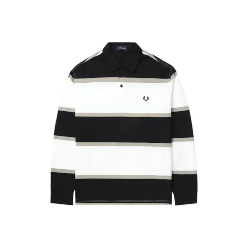FRED PERRY Белая Мужская Поло