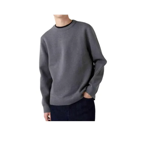 UNIQLO Свитер Унисекс Asphalt Серый