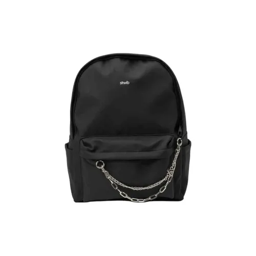 Three Blessings Композитный материал Рюкзак Средний Женские Черный хаки Зеленый